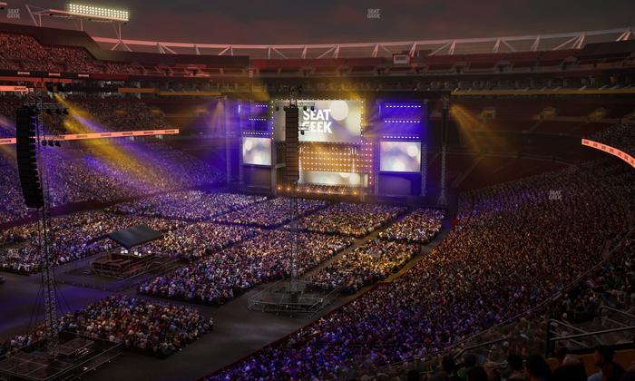 Northwest Stadium - Section 328 Seat View