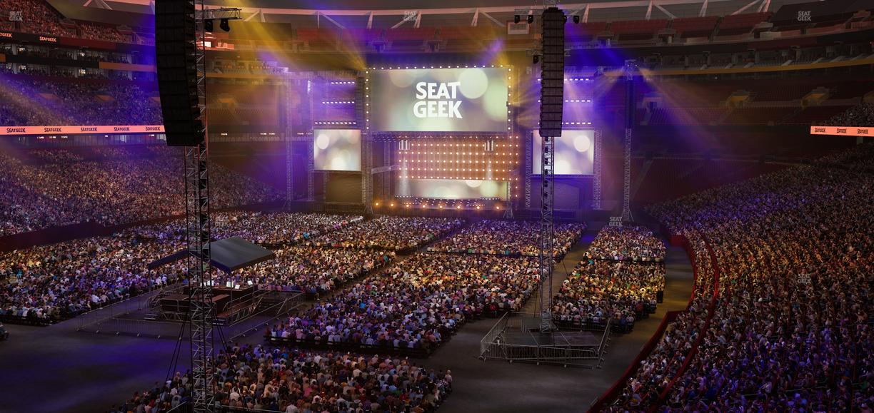 Northwest Stadium - Section 329 Seat View