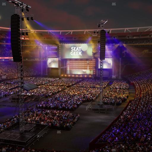 Northwest Stadium - Section 329 Seat View