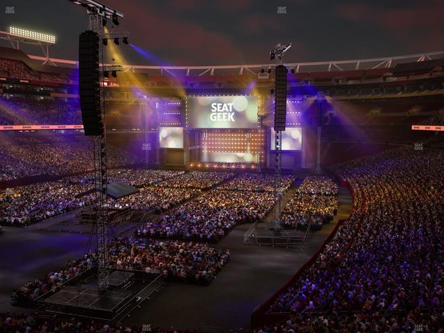 Northwest Stadium - Section 329 Seat View