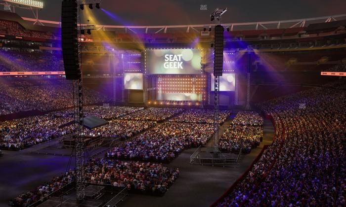 Northwest Stadium - Section 329 Seat View