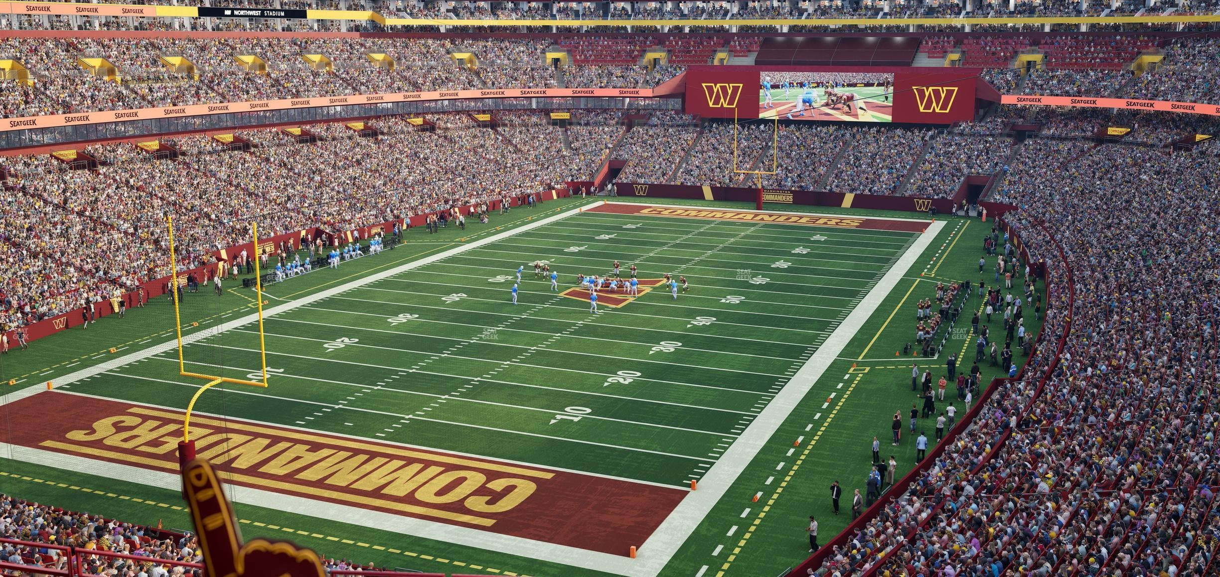 Northwest Stadium - Section 329 Seat View