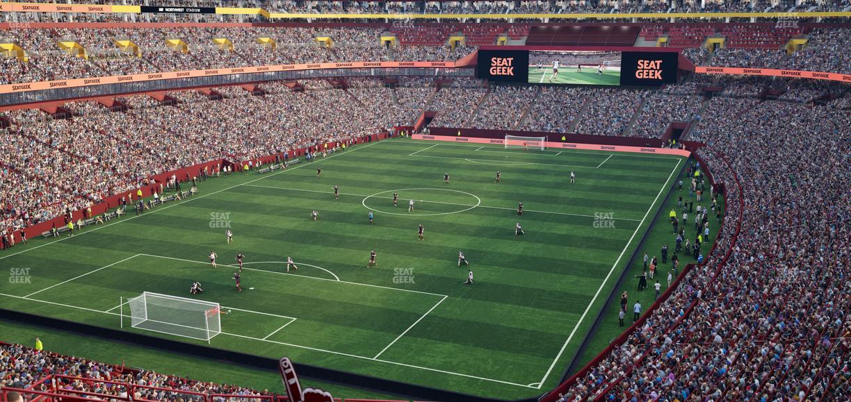 Northwest Stadium - Section 329 Seat View