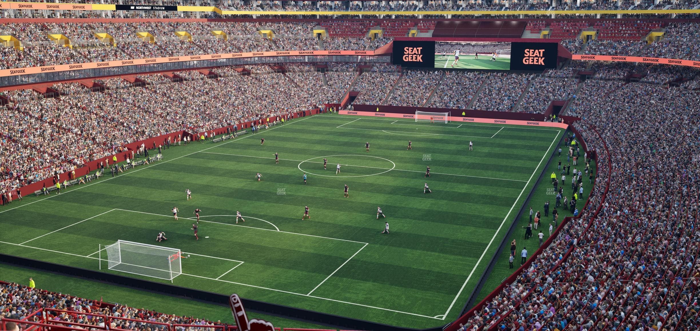 Northwest Stadium - Section 329 Seat View