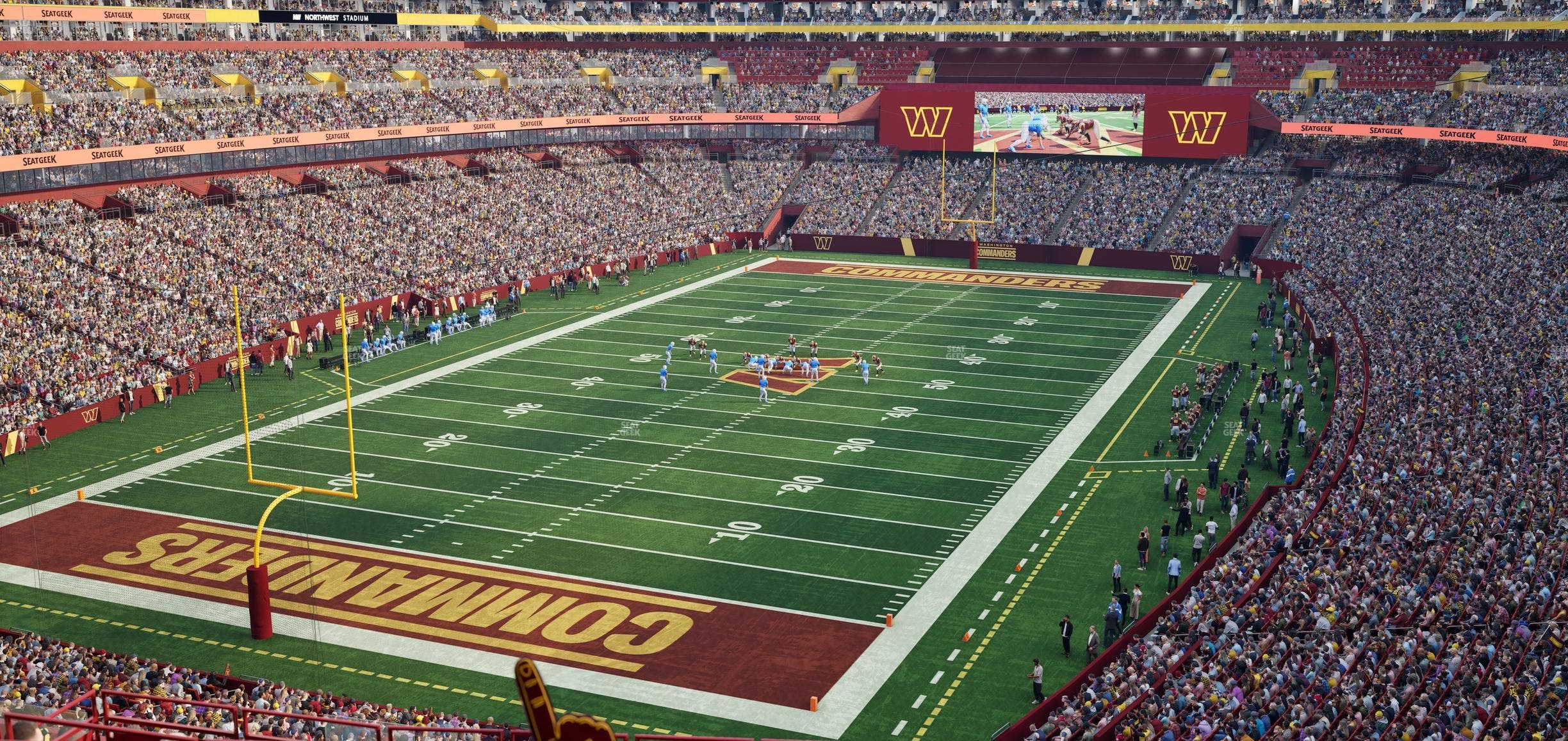 Northwest Stadium - Section 329 Seat View
