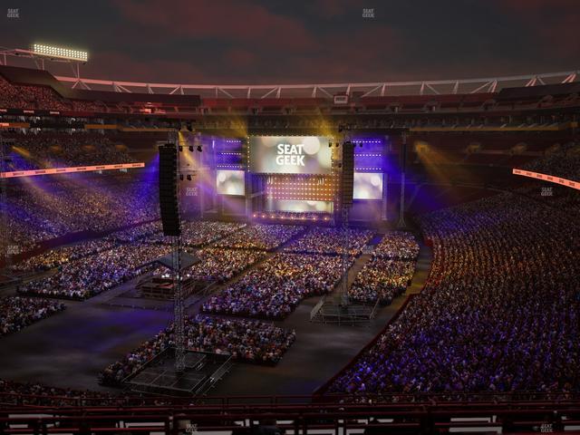 Northwest Stadium - Section 329 Seat View