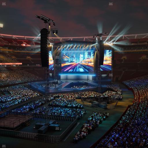 Northwest Stadium - Section 329 Seat View