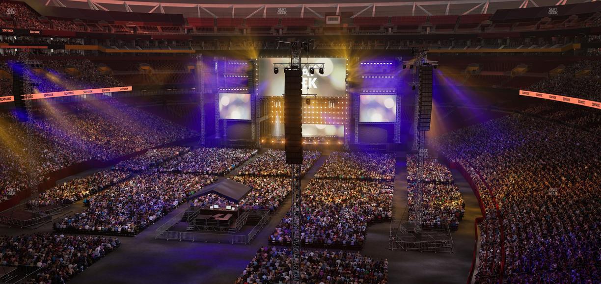 Northwest Stadium - Section 330 Seat View