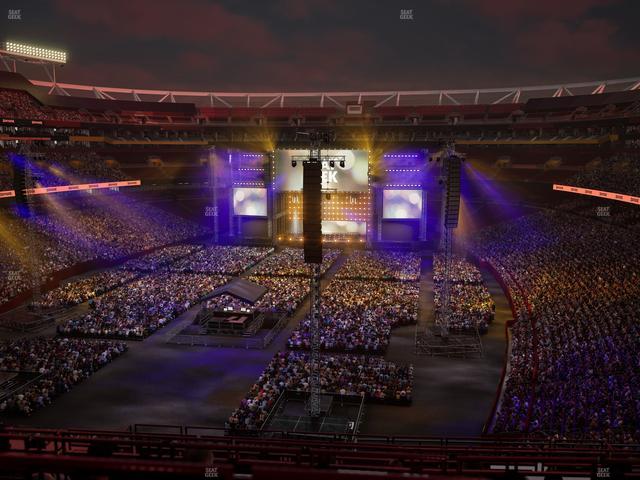 Northwest Stadium - Section 330 Seat View