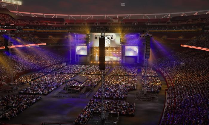 Northwest Stadium - Section 330 Seat View