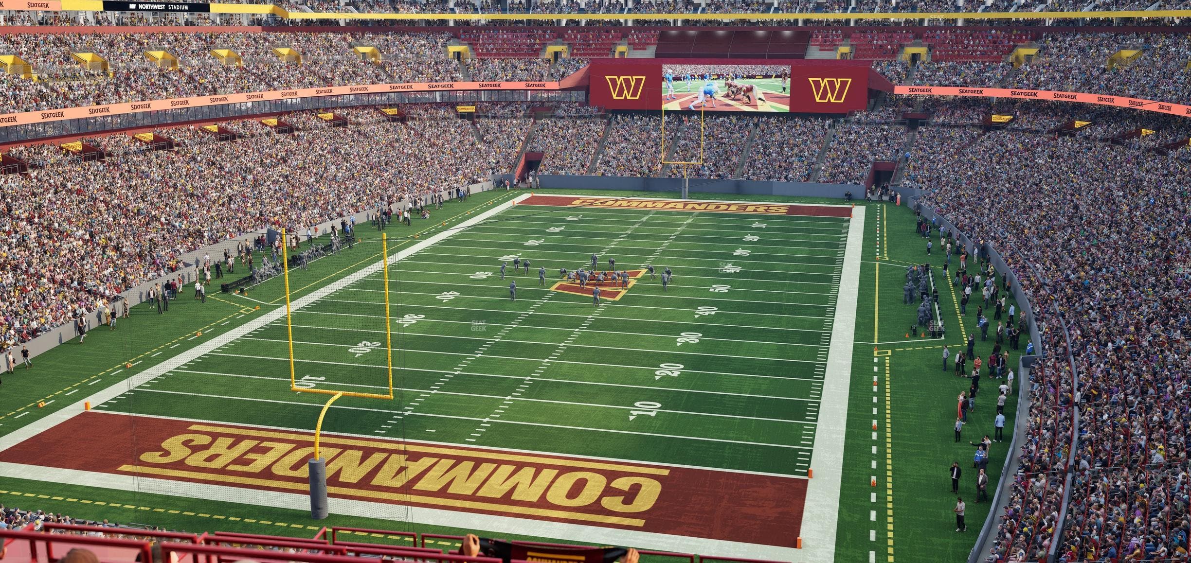 Northwest Stadium - Section 330 Seat View