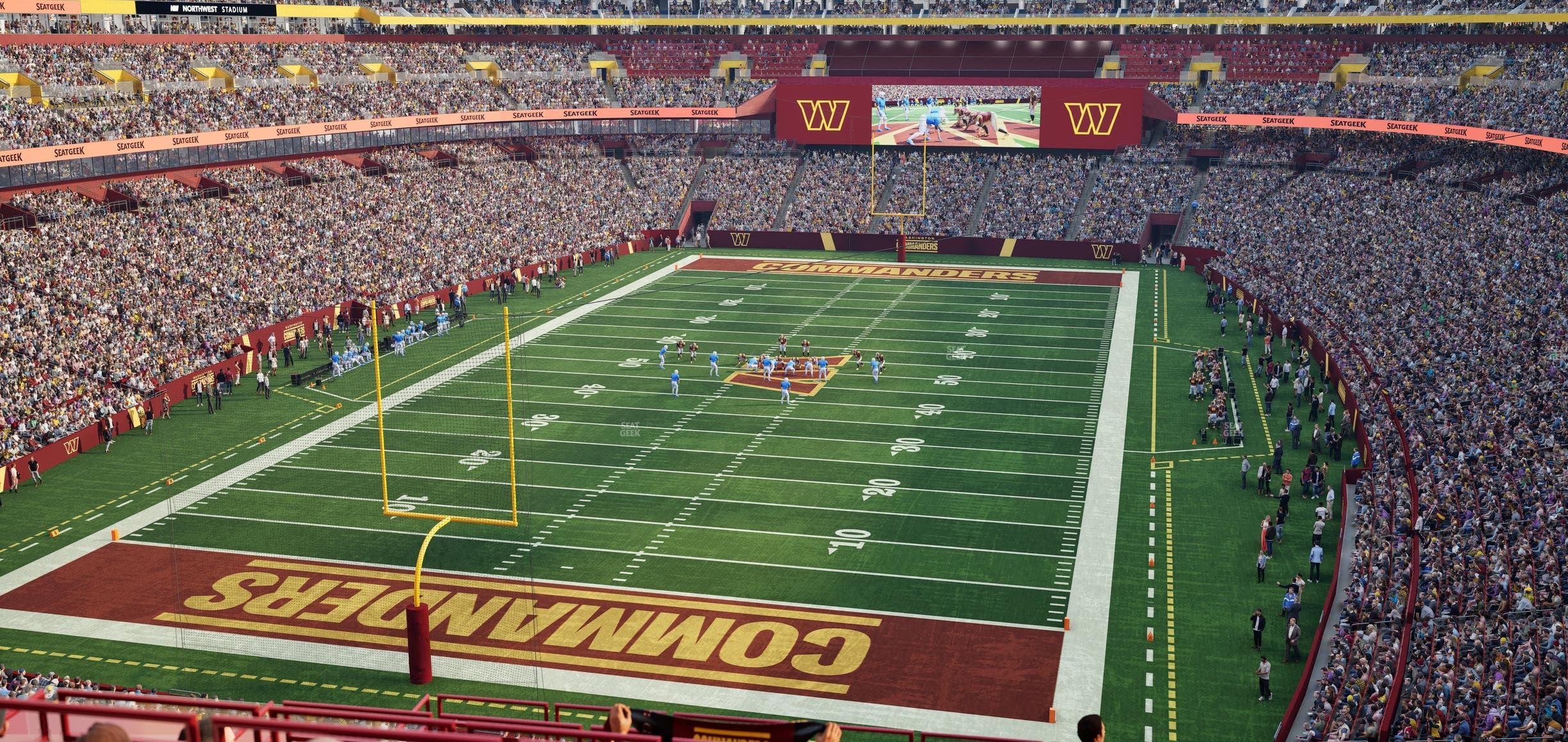 Northwest Stadium - Section 330 Seat View