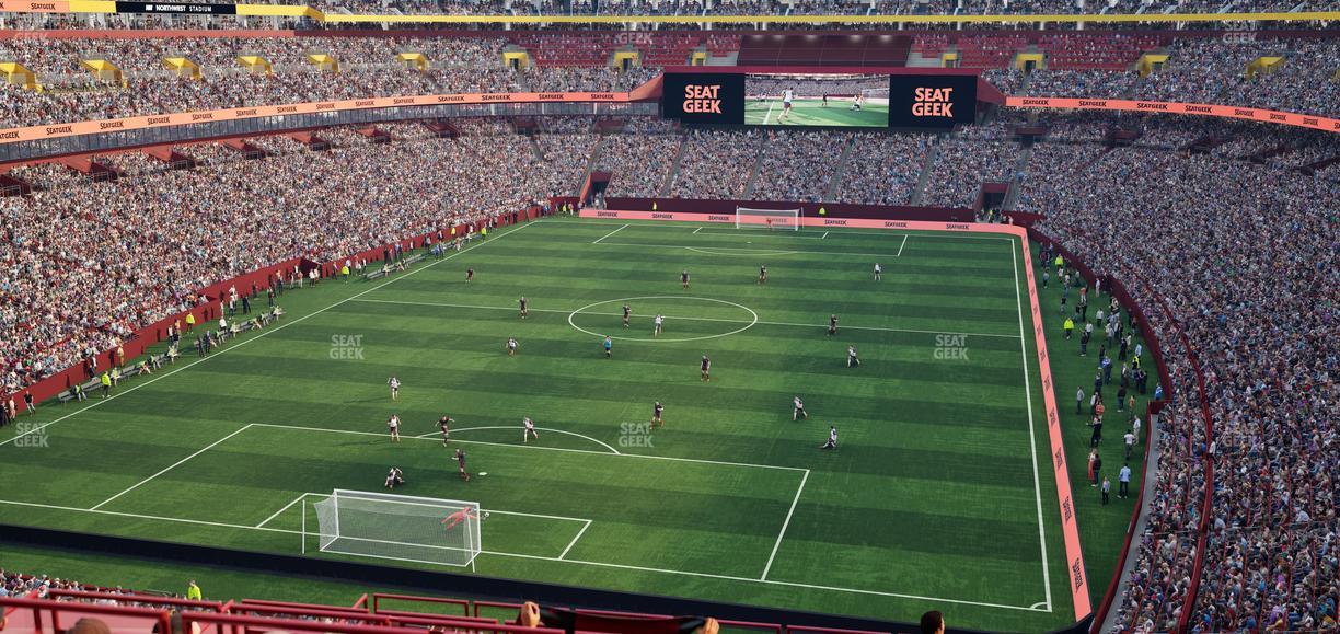 Northwest Stadium - Section 330 Seat View