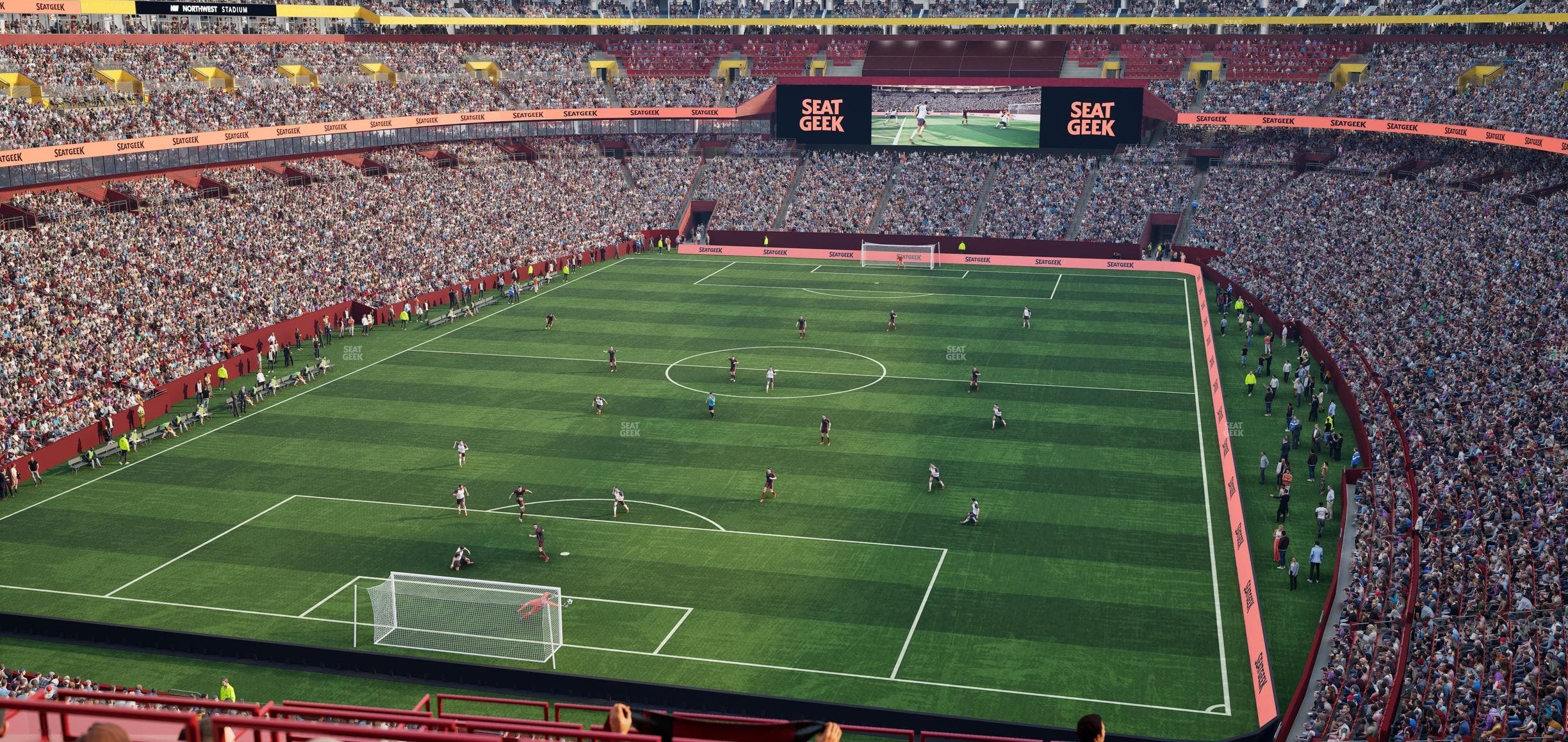 Northwest Stadium - Section 330 Seat View