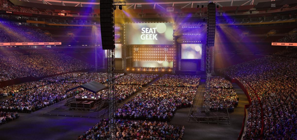 Northwest Stadium - Section 330 Seat View