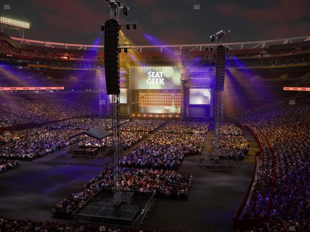 Northwest Stadium - Section 330 Seat View