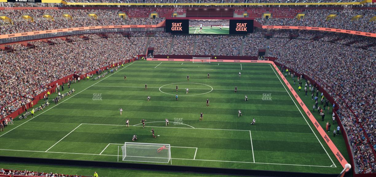 Northwest Stadium - Section 331 Seat View