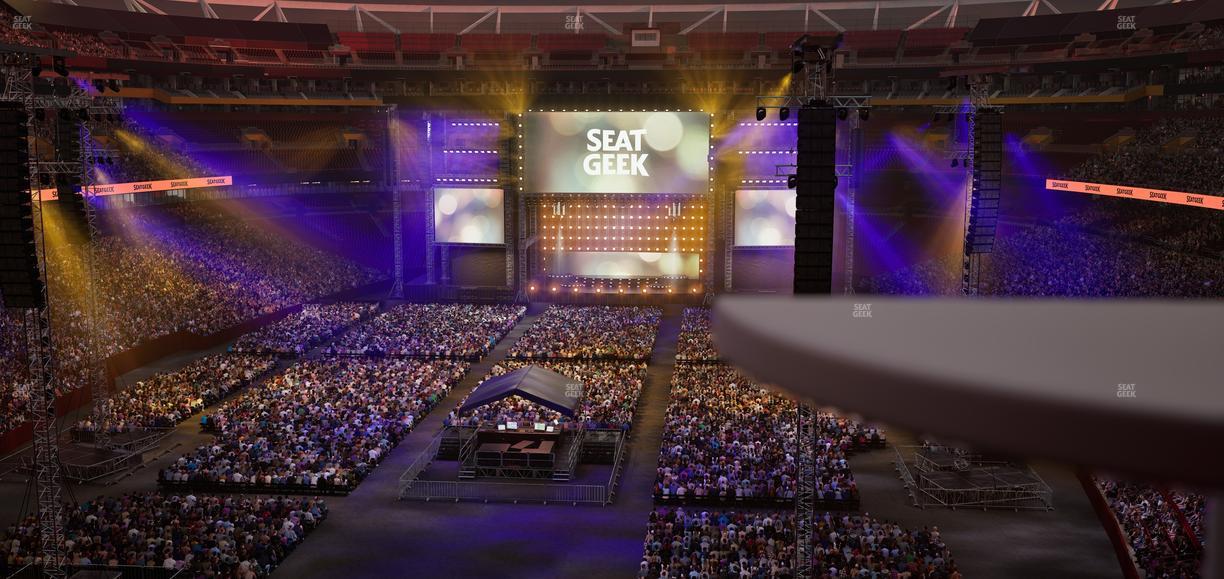 Northwest Stadium - Section 331 Seat View