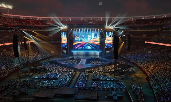 Northwest Stadium - Section 331 Seat View