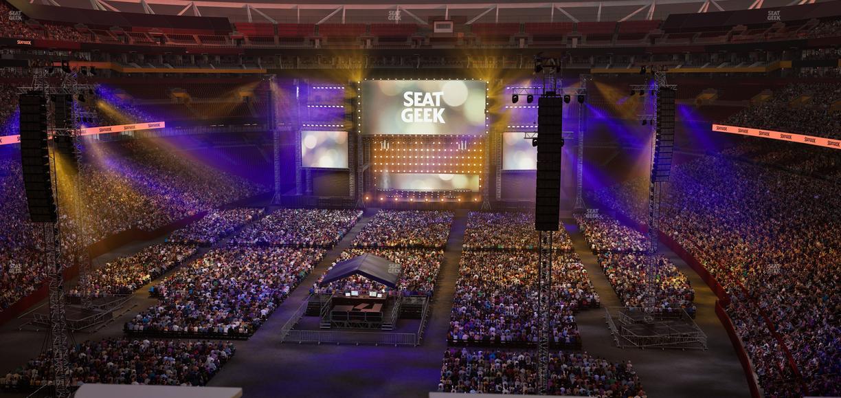 Northwest Stadium - Section 331 Seat View