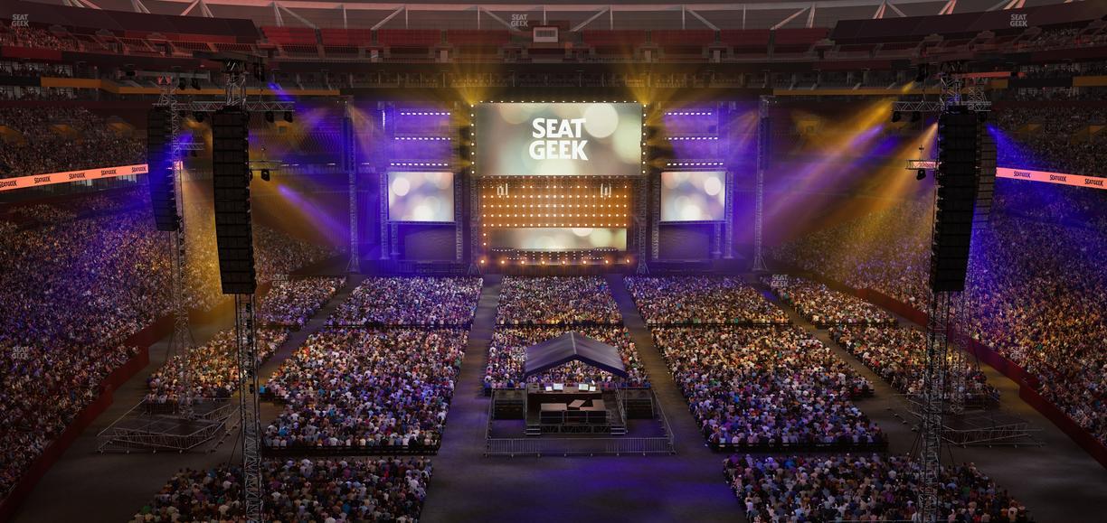 Northwest Stadium - Section 332 Seat View