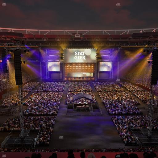 Northwest Stadium - Section 332 Seat View