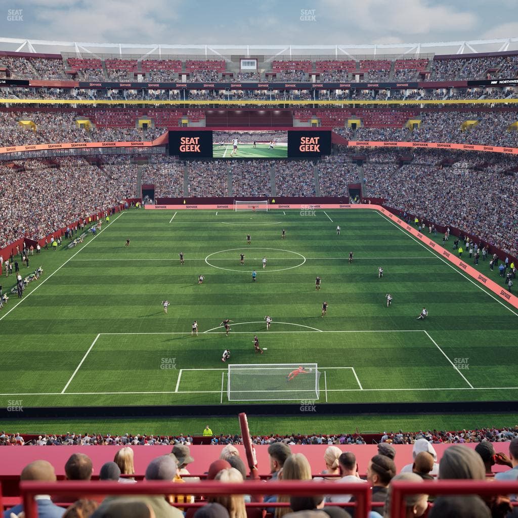 Northwest Stadium - Section 332 Seat View