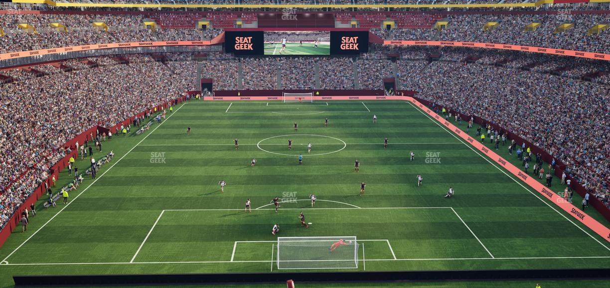 Northwest Stadium - Section 332 Seat View