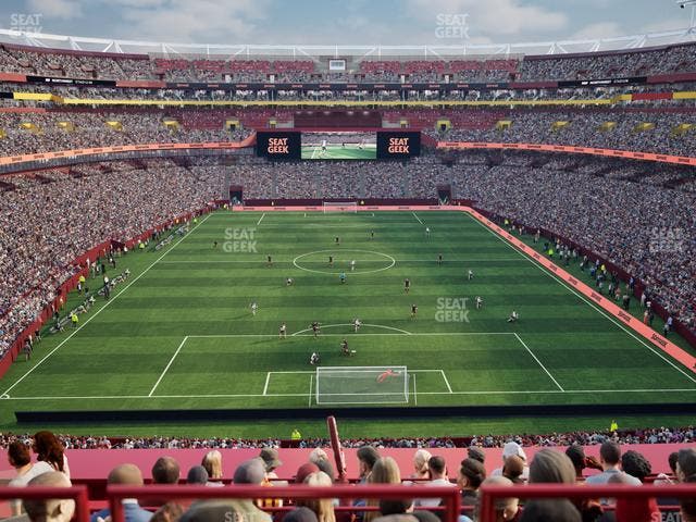 Northwest Stadium - Section 332 Seat View