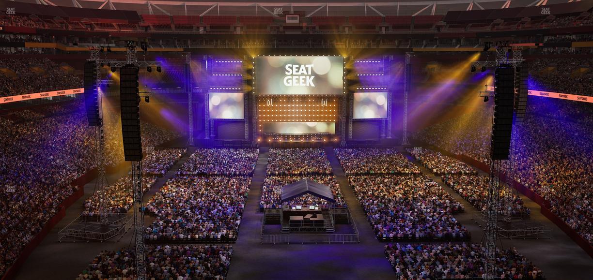 Northwest Stadium - Section 332 Seat View