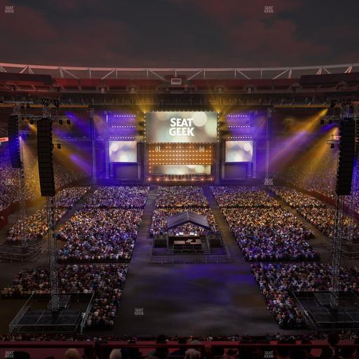 Northwest Stadium - Section 332 Seat View