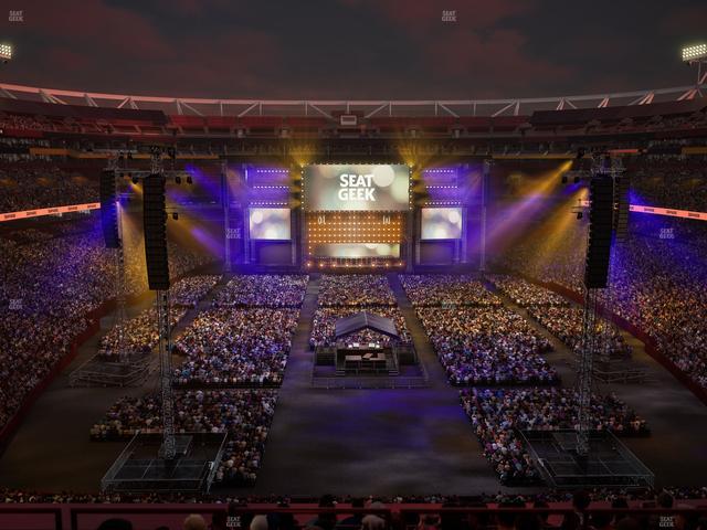 Northwest Stadium - Section 332 Seat View