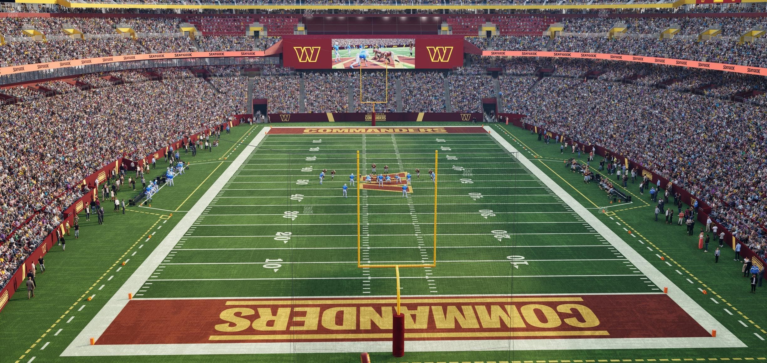 Northwest Stadium - Section 332 Seat View