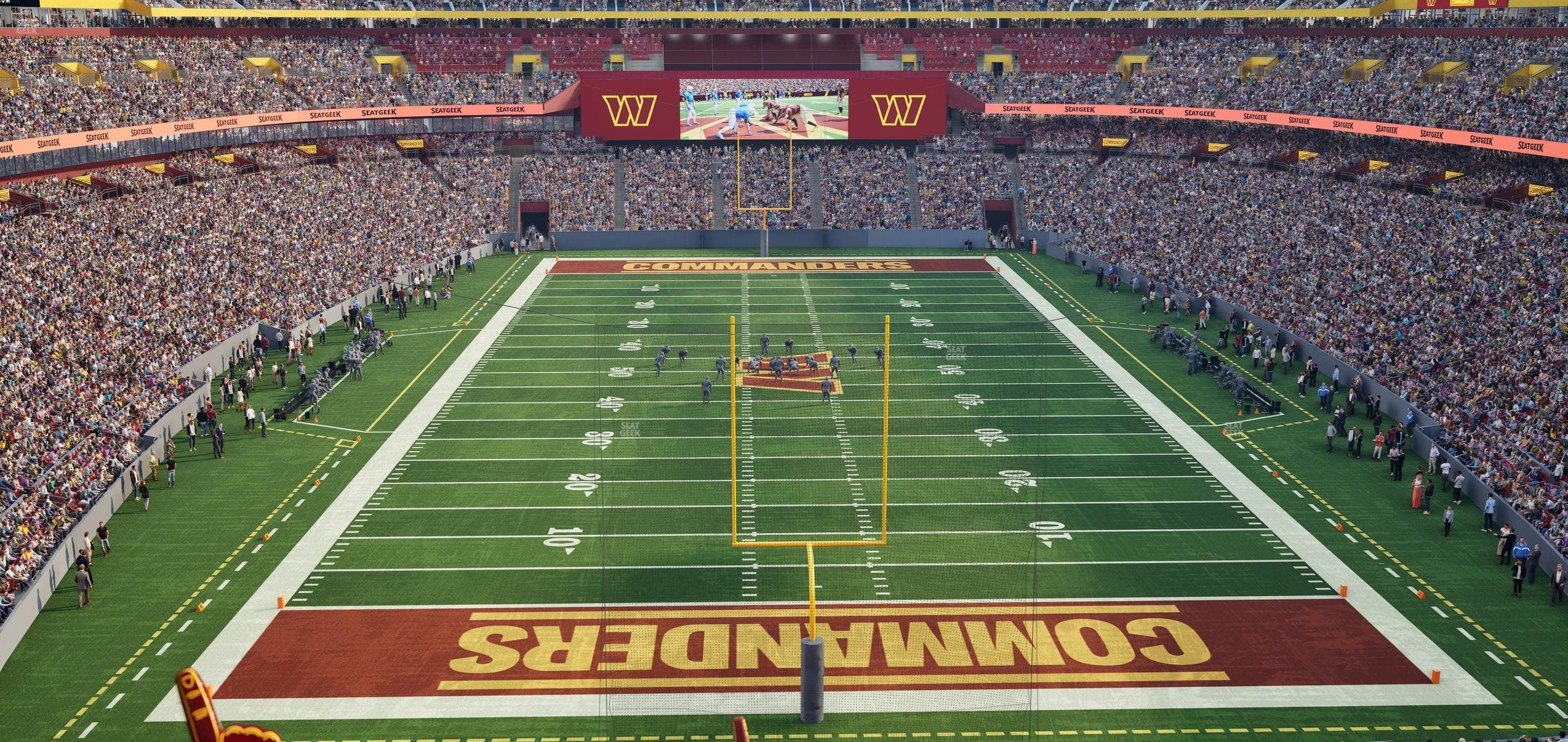 Northwest Stadium - Section 332 Seat View