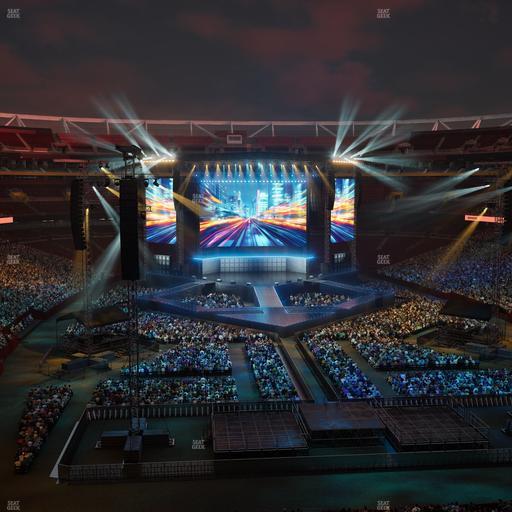 Northwest Stadium - Section 333 Seat View