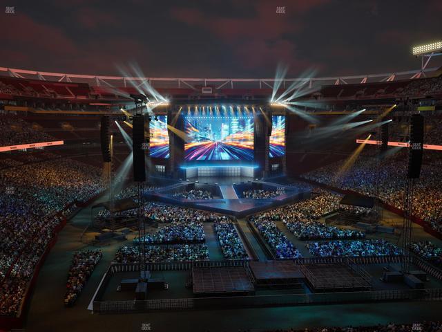 Northwest Stadium - Section 333 Seat View