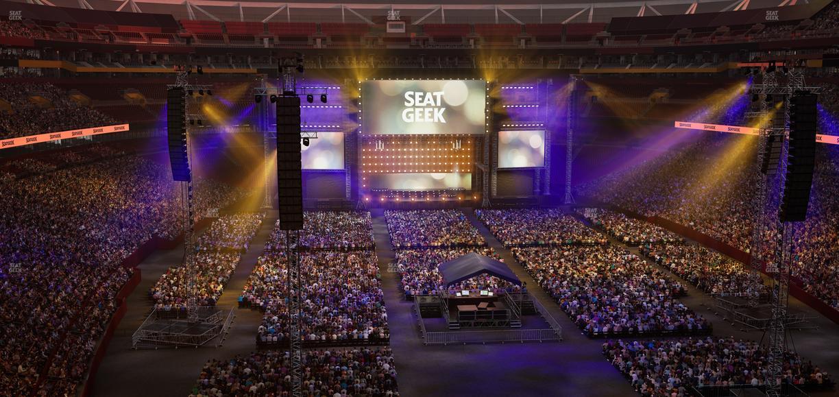 Northwest Stadium - Section 333 Seat View