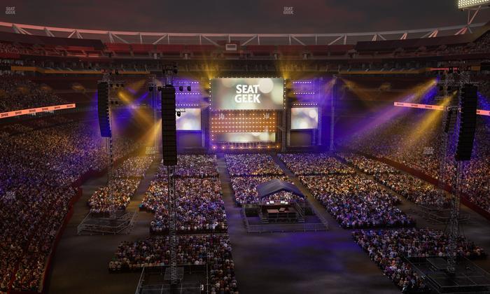 Northwest Stadium - Section 333 Seat View