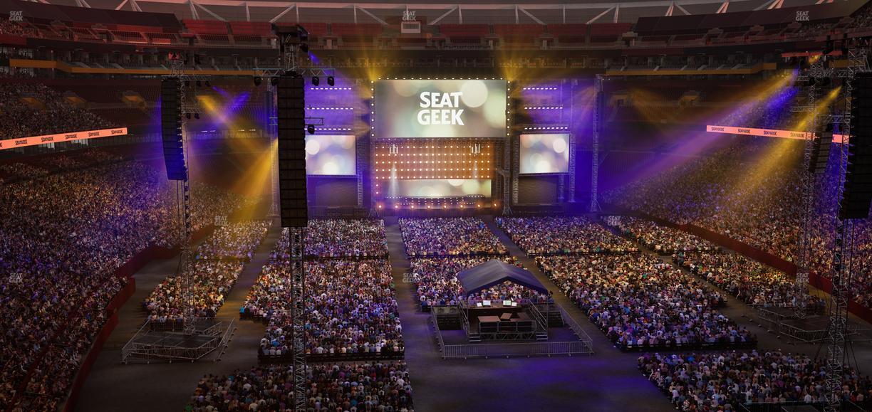 Northwest Stadium - Section 333 Seat View