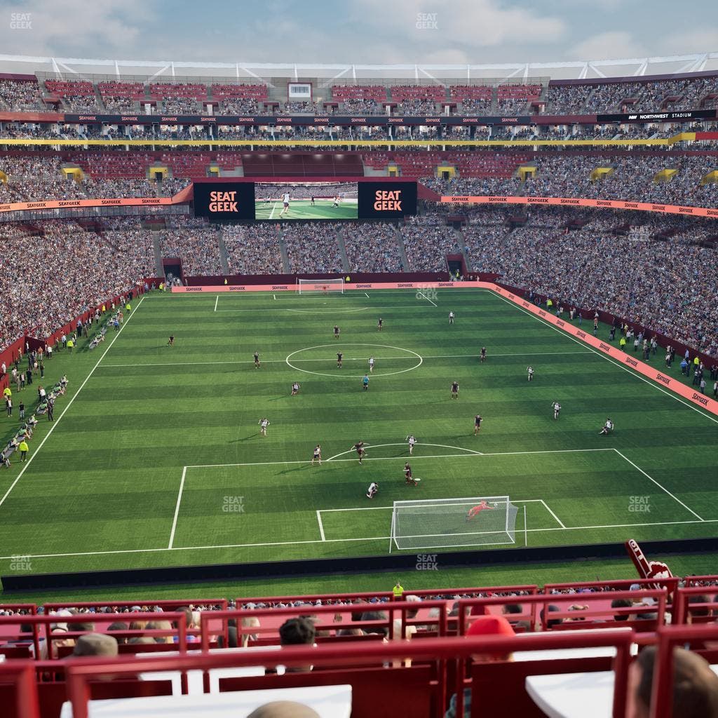 Northwest Stadium - Section 333 Seat View