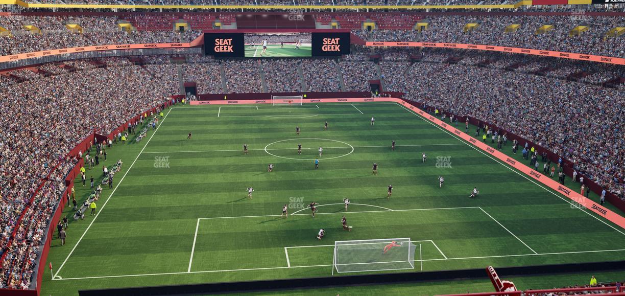 Northwest Stadium - Section 333 Seat View