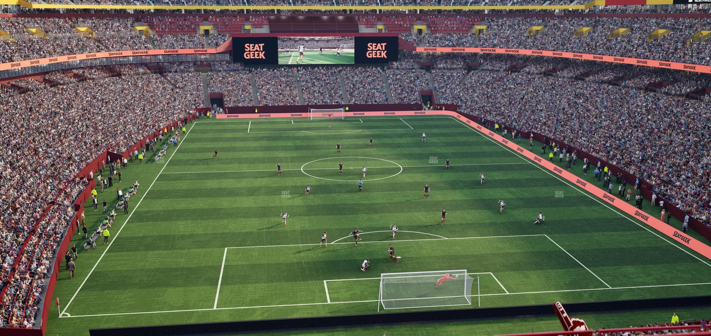 Northwest Stadium - Section 333 Seat View