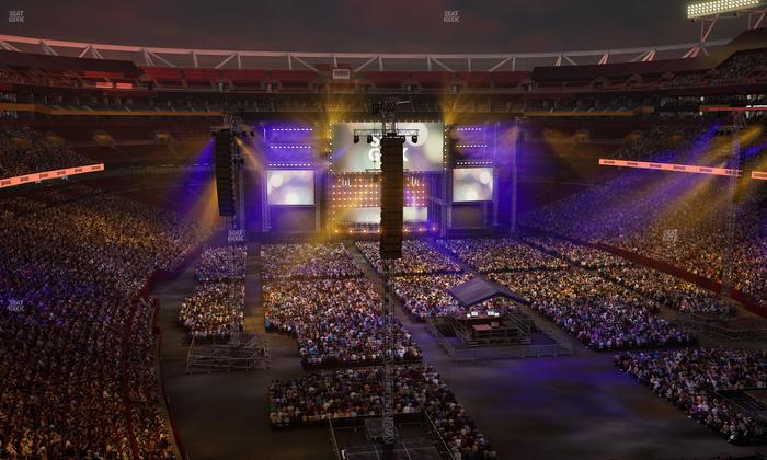 Northwest Stadium - Section 334 Seat View