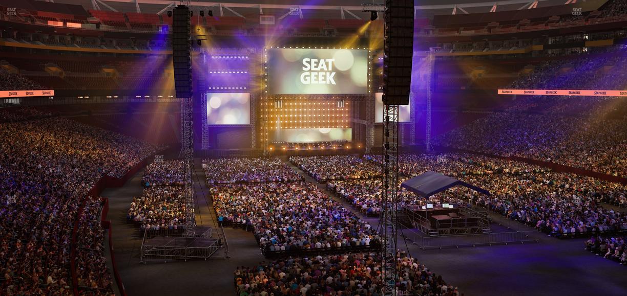 Northwest Stadium - Section 334 Seat View