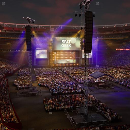 Northwest Stadium - Section 334 Seat View