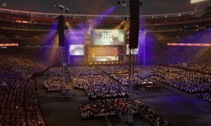 Northwest Stadium - Section 334 Seat View