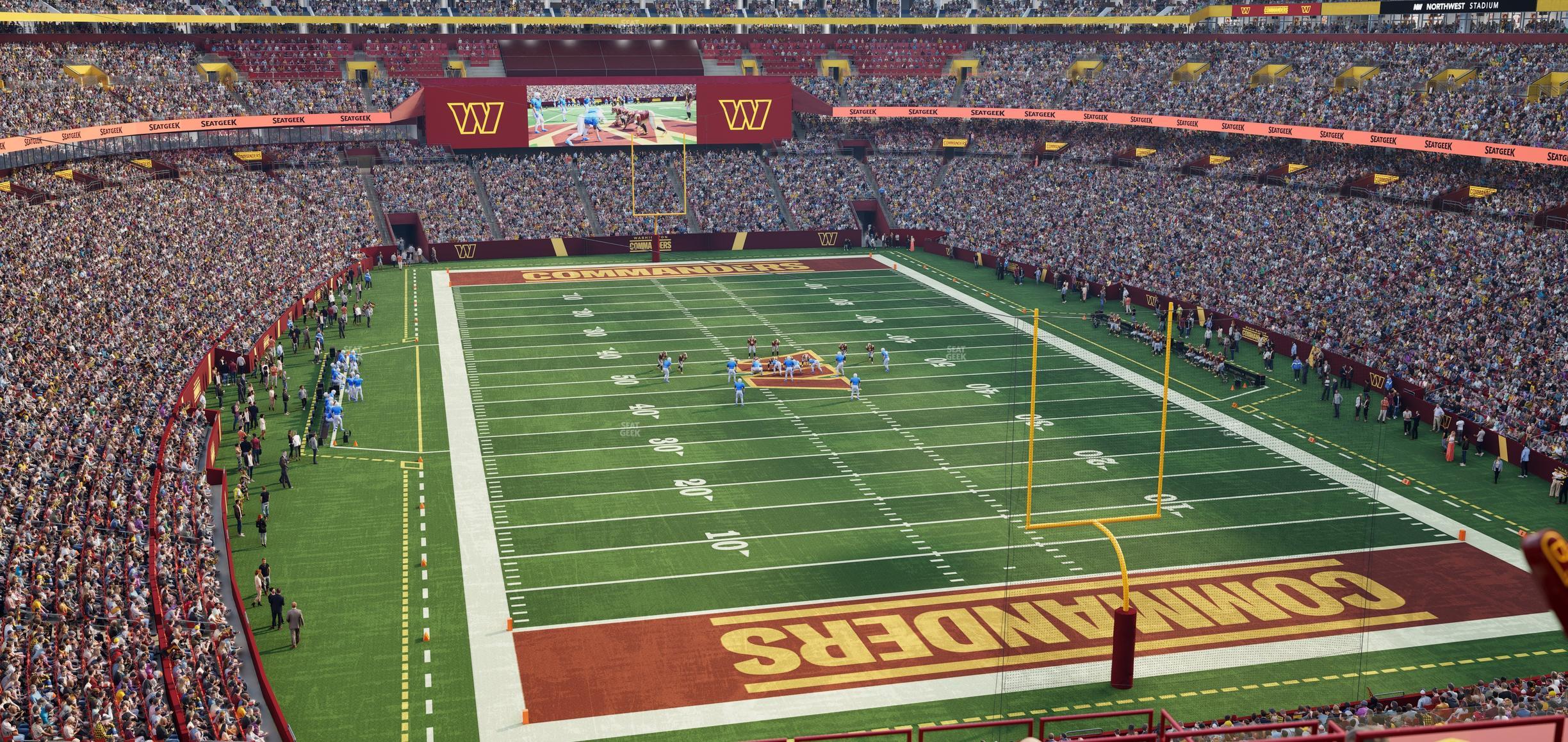 FIELD OF VIEW　会報 Northwest Stadium, section 327, home of Washington