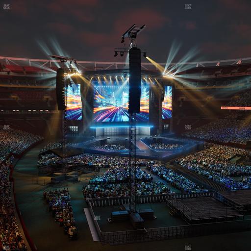 Northwest Stadium - Section 334 Seat View