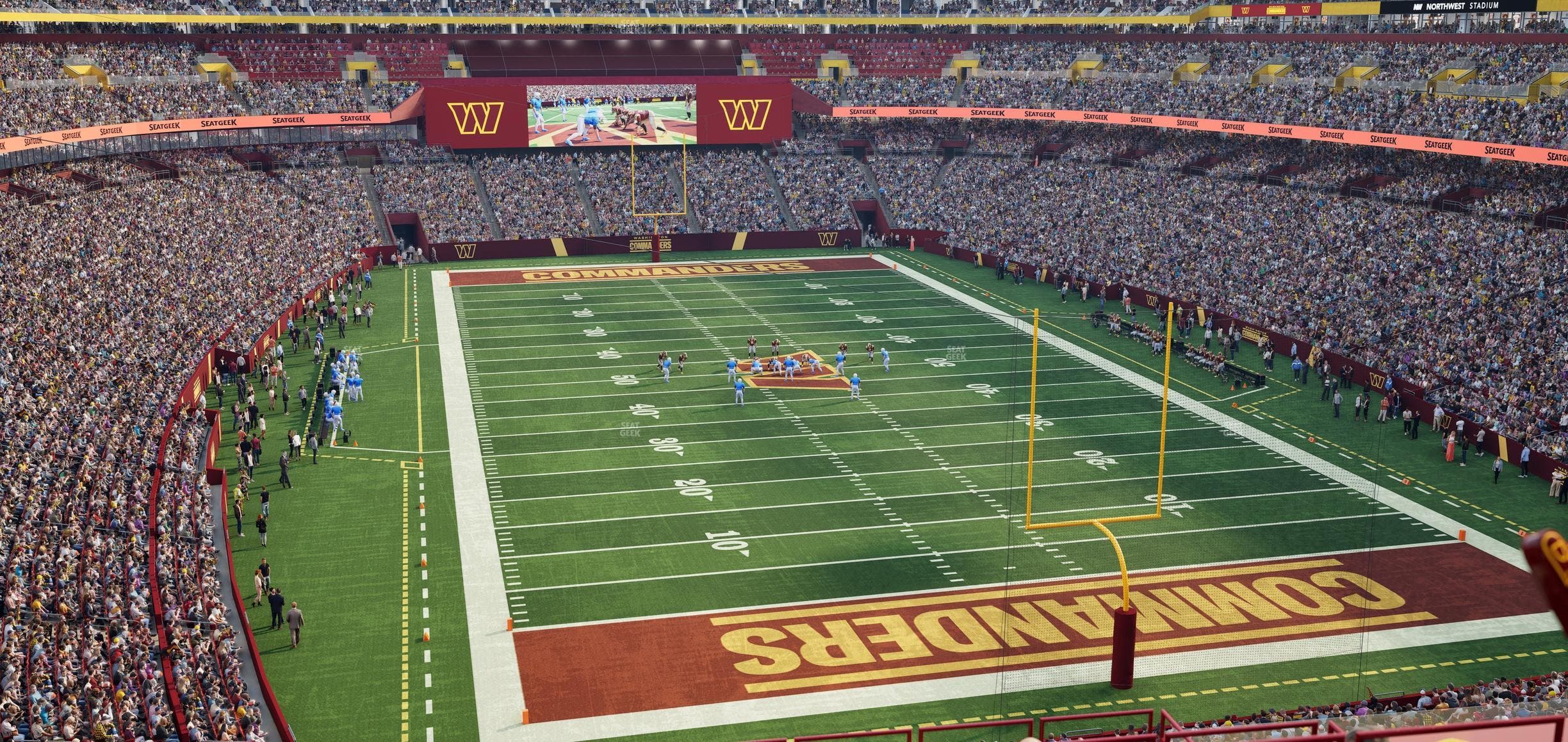 Northwest Stadium - Section 334 Seat View