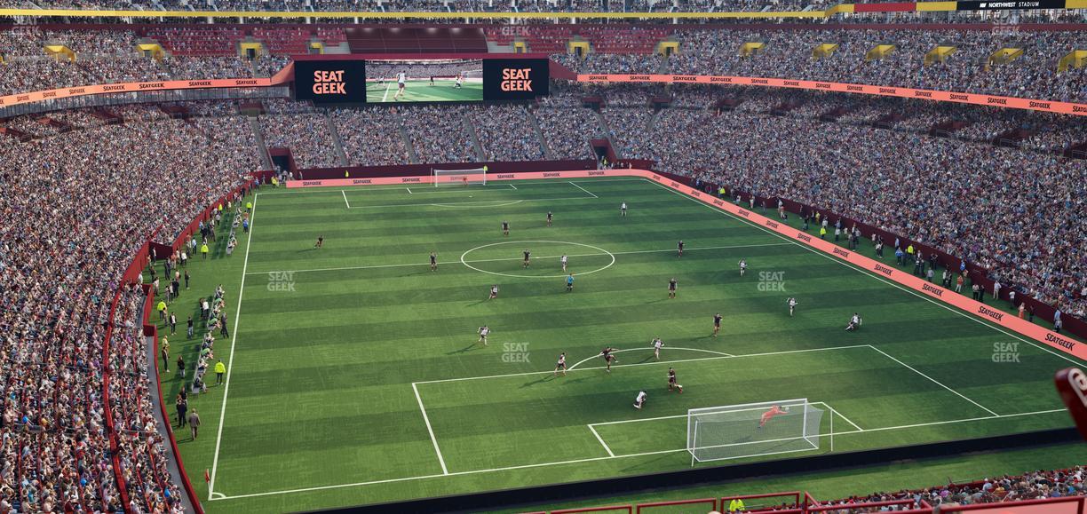 Northwest Stadium - Section 334 Seat View